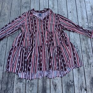 Wrangler Retro Western Button Front Dress